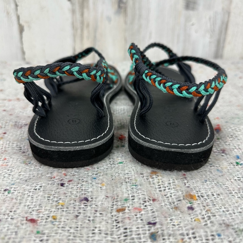 Plaka | Multicolored Rope Sandal - Picture 6 of 9